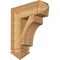 Ekena Millwork Westlake Arts & Crafts Rough Sawn Bracket, Western Red Cedar, 6"W x 20"D x 24"H BKT06X20X24WTL03RWR - alternate 1